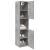 Dulap suspendat de baie, gri beton, 30x30x130 cm lemn prelucrat GartenMobel Dekor
