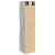 Dulap suspendat de baie, gri beton, 30x30x130 cm lemn prelucrat GartenMobel Dekor