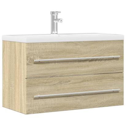 Dulap de chiuvetă, lemn vechi, 80x38,5x48 cm, lemn prelucrat GartenMobel Dekor