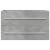 Dulap de chiuvetă stejar artizanal 80x38,5x48 cm lemn prelucrat GartenMobel Dekor
