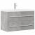 Dulap de chiuvetă stejar artizanal 80x38,5x48 cm lemn prelucrat GartenMobel Dekor