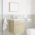 Set mobilier de baie, 2 piese, stejar sonoma, lemn prelucrat GartenMobel Dekor