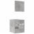 Set mobilier de baie, 2 piese, gri beton, lemn compozit GartenMobel Dekor