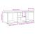 Banca depozitare pantofi lemn vechi 105x35x35 cm lemn prelucrat GartenMobel Dekor