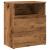 Noptiere, 2 buc, lemn învechit, 50x32x60 cm, lemn prelucrat GartenMobel Dekor