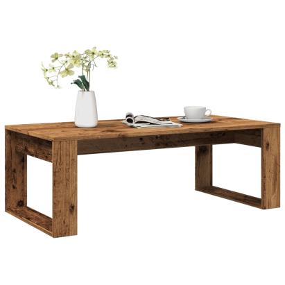 Măsuță de cafea, lemn vechi, 102x50x35 cm, lemn prelucrat GartenMobel Dekor