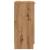 Dulap, stejar artizanal, 60x30x70 cm, lemn prelucrat GartenMobel Dekor