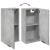 Dulap de baie montat pe perete, gri beton, 32x20x67 cm GartenMobel Dekor