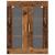 Dulap de perete suspendat, lemn vechi, 69,5x34x90 cm GartenMobel Dekor