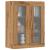 Dulap de perete suspendat, stejar artizanal, 69,5x34x90 cm GartenMobel Dekor