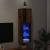Comodă TV cu lumini LED, lemn vechi, 30,5x30x102 cm GartenMobel Dekor
