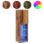 Comode TV cu lumini LED, 2 buc., lemn vechi, 30,5x30x102 cm GartenMobel Dekor