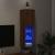 Comodă TV cu lumini LED, stejar artizanal, 30,5x30x102 cm GartenMobel Dekor