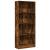 Bibliotecă, stejar fumuriu, 60x24x143 cm, lemn prelucrat GartenMobel Dekor