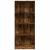 Bibliotecă, stejar fumuriu, 60x24x143 cm, lemn prelucrat GartenMobel Dekor