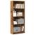 Bibliotecă, lemn vechi, 60x24x143 cm, lemn prelucrat GartenMobel Dekor