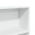 Bibliotecă, alb, 80x24x109 cm, lemn prelucrat GartenMobel Dekor