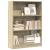 Bibliotecă, stejar sonoma, 80x24x109 cm, lemn prelucrat GartenMobel Dekor