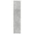 Bibliotecă, gri beton, 80x24x109 cm, lemn prelucrat GartenMobel Dekor