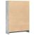Bibliotecă, gri beton, 80x24x109 cm, lemn prelucrat GartenMobel Dekor