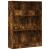 Bibliotecă, stejar fumuriu, 80x24x109 cm, lemn prelucrat GartenMobel Dekor