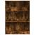 Bibliotecă, stejar fumuriu, 80x24x109 cm, lemn prelucrat GartenMobel Dekor