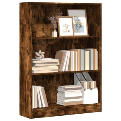 Bibliotecă, stejar fumuriu, 80x24x109 cm, lemn prelucrat GartenMobel Dekor