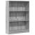 Bibliotecă, gri sonoma, 80x24x109 cm, lemn prelucrat GartenMobel Dekor