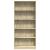 Bibliotecă, stejar sonoma, 80x24x176 cm, lemn prelucrat GartenMobel Dekor
