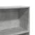 Bibliotecă, gri beton, 80x24x176 cm, lemn prelucrat GartenMobel Dekor