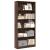Bibliotecă, stejar maro, 80x24x176 cm, lemn prelucrat GartenMobel Dekor