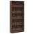 Bibliotecă, stejar maro, 80x24x176 cm, lemn prelucrat GartenMobel Dekor