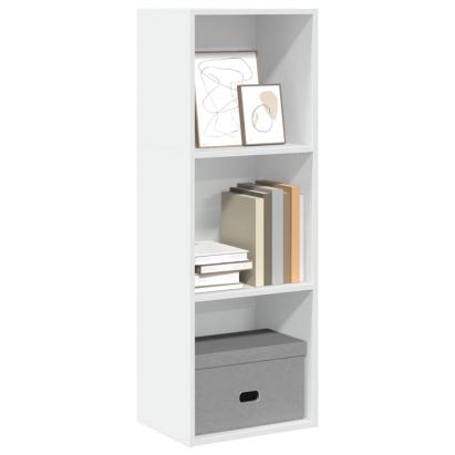 Bibliotecă, alb, 40x30x114 cm, lemn prelucrat GartenMobel Dekor