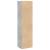 Bibliotecă, gri beton, 40x30x152 cm, lemn prelucrat GartenMobel Dekor