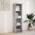 Bibliotecă, gri beton, 40x30x152 cm, lemn prelucrat GartenMobel Dekor