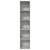 Bibliotecă, gri beton, 40x30x189 cm, lemn prelucrat GartenMobel Dekor