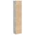 Bibliotecă, gri beton, 40x30x189 cm, lemn prelucrat GartenMobel Dekor