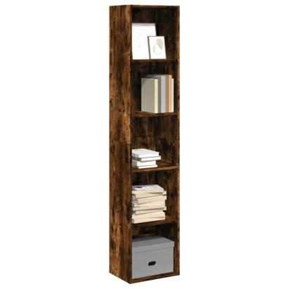 Bibliotecă, stejar fumuriu, 40x30x189 cm, lemn prelucrat GartenMobel Dekor