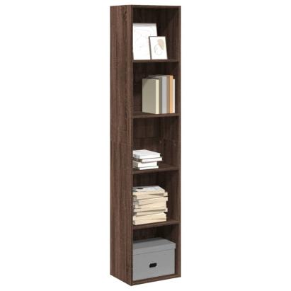 Bibliotecă, stejar maro, 40x30x189 cm, lemn prelucrat GartenMobel Dekor