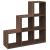 Bibliotecă/separator 3 niveluri stejar maro 99x29x99 cm lemn GartenMobel Dekor
