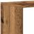 Bibliotecă/separator, 3 niveluri  lemn vechi 99x29x99 cm lemn GartenMobel Dekor