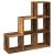 Bibliotecă/separator, 3 niveluri  lemn vechi 99x29x99 cm lemn GartenMobel Dekor