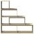 Bibliotecă/separator cameră stejar sonoma 143,5x29x143,5cm lemn GartenMobel Dekor