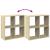 Bibliotecă/separator cameră stejar sonoma 69,5x29x69,5 cm lemn GartenMobel Dekor
