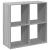 Bibliotecă/separator cameră gri sonoma 69,5x29x69,5 cm lemn GartenMobel Dekor