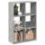 Bibliotecă/separator cameră gri beton 69,5x29x103,5 cm lemn GartenMobel Dekor