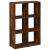 Bibliotecă/separator cameră stejar fumuriu 69,5x29x103,5cm lemn GartenMobel Dekor