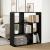Bibliotecă/separator cameră negru 102x29x103,5 cm lemn GartenMobel Dekor