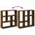 Bibliotecă/separator cameră stejar fumuriu 102x29x103,5 cm lemn GartenMobel Dekor