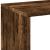 Bibliotecă/separator cameră stejar fumuriu 102x29x103,5 cm lemn GartenMobel Dekor